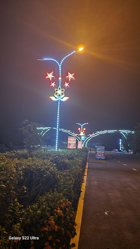 Thi công trang trí đèn Led - Quảng Cáo Minh Tuệ ADV - Công Ty Trách Nhiệm Hữu Hạn Một Thành Viên Minh Tuệ ADV